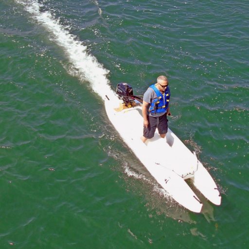 Wavewalk W720 catamaran kayak skiff