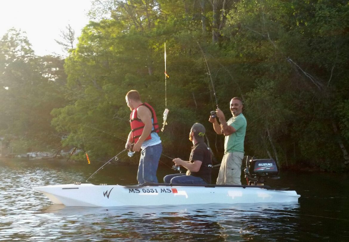 Fishing Texas’ coastal areas with the Wavewalk S4 microskiff